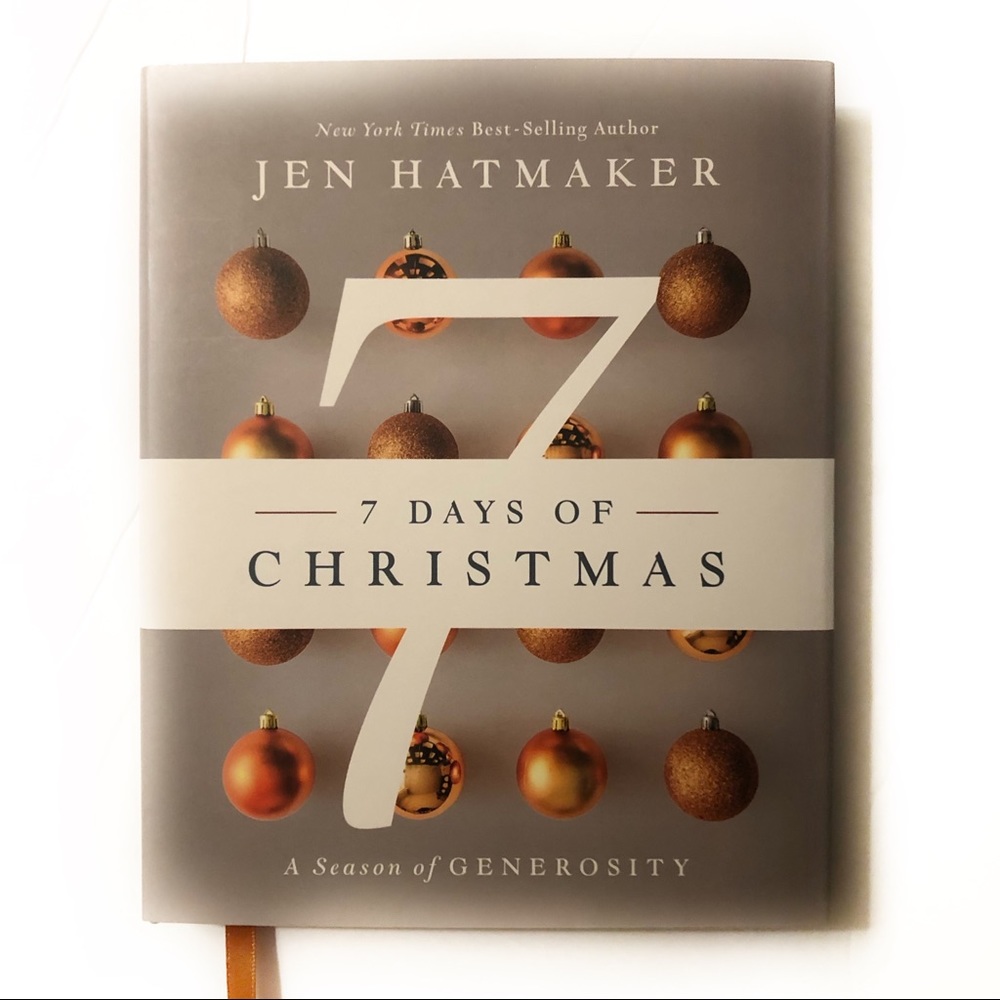 Gift book — 7 Days of Christmas by Jen Hatmaker